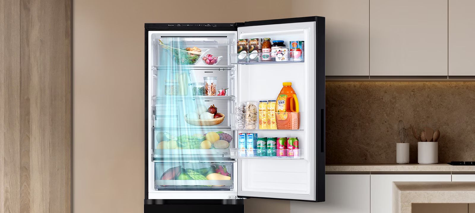 công nghệ làm lạnh nhanh chóng từ cửa tủ DoorCooling⁺™