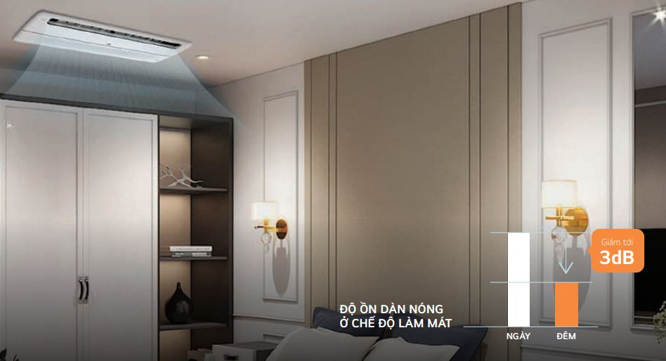 Vận hành êm ái, không gây tiếng ồn lớn