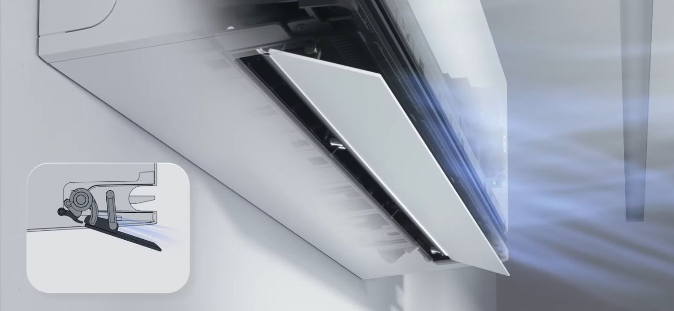 Dual Vane cửa gió kép sẽ tối ưu hướng gió