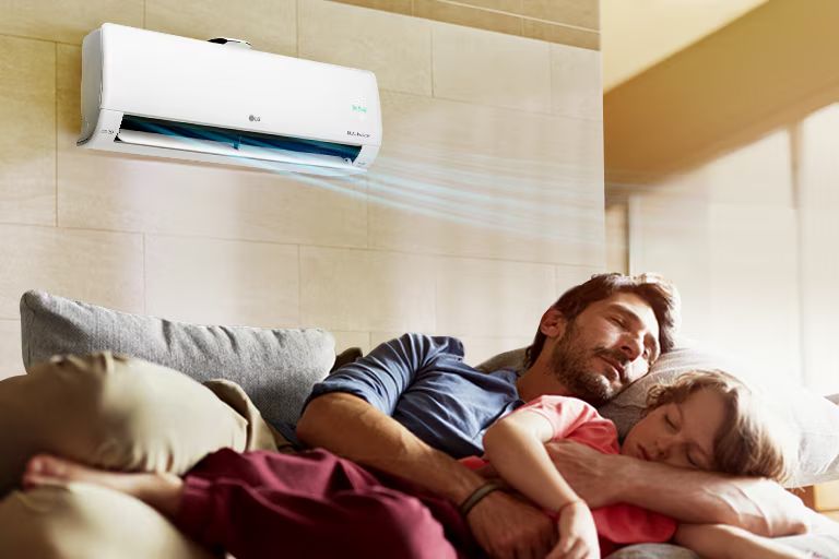 LG DUAL COOL đem đến chức năng ngủ