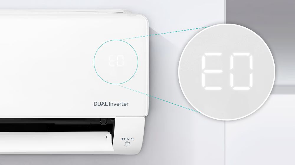 Màn hình LED trên dàn lạnh