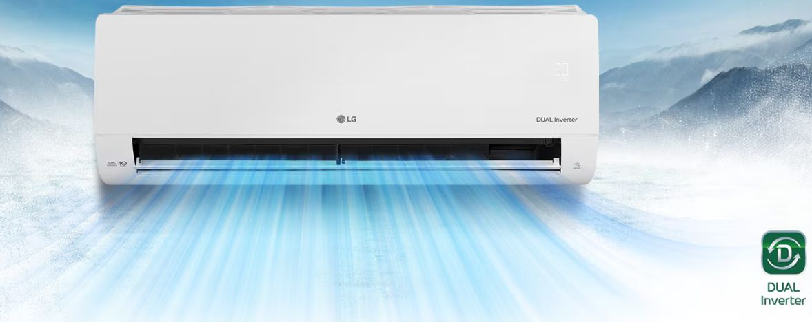 Máy biến tần kép LG Dual Inverter Compressor