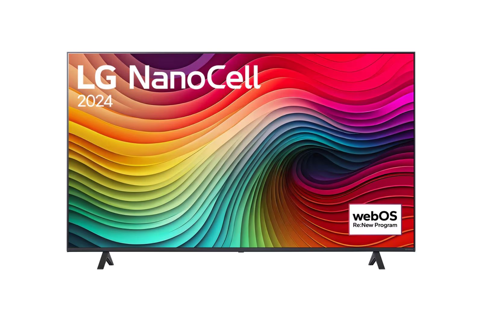 LG 55NANO81TSA 4K có thiết kế hiện đại với màn hình mỏng