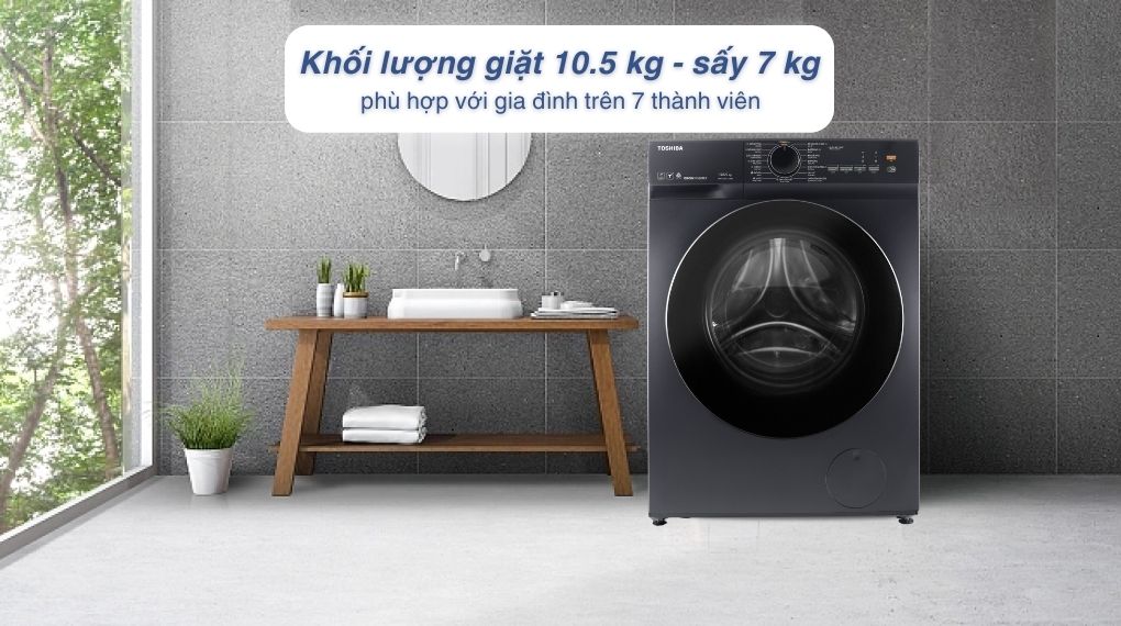 Máy giặt sấy quần áo sở hữu nhiều ưu điểm nổi bật mang đến sự thuận tiện cho người dùng 