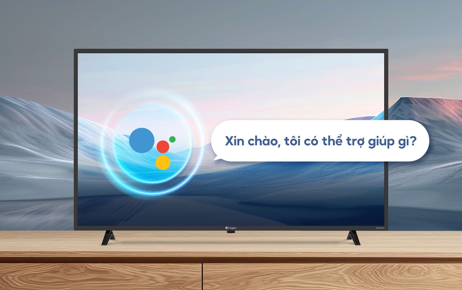 Tích hợp trợ lý ảo Google Assistant cho phép người dùng điều khiển dễ dàng