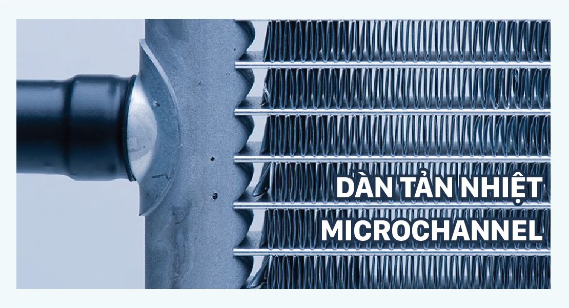 Dàn tản nhiệt Microchannel