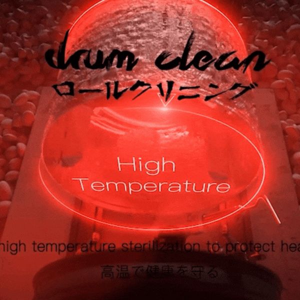 Chế độ Drum Clean kết hợp nhịp nhàng giữa nhiệt độ nước cao và dòng nước chảy