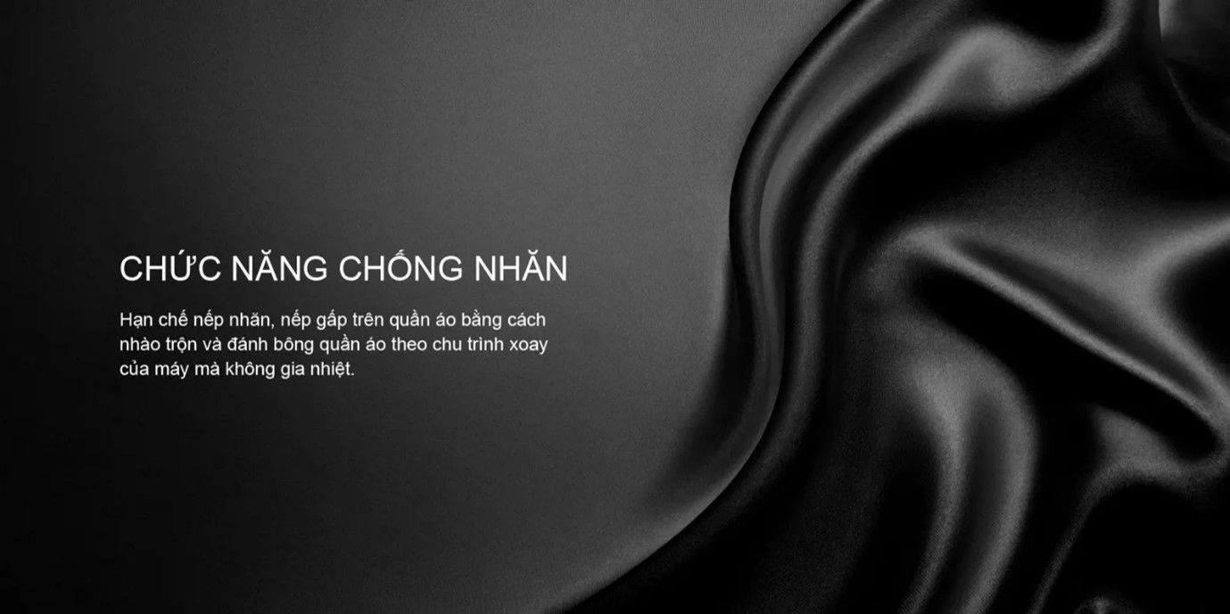 Chức năng sấy chống nhăn
