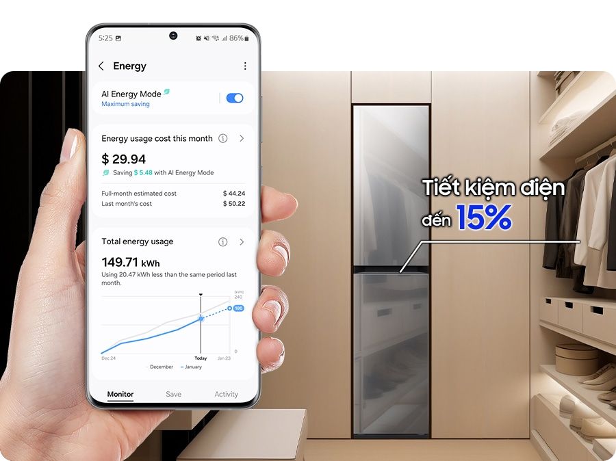 Chế độ AI Energy