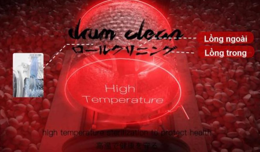Vệ sinh lồng giặt Drum Clean