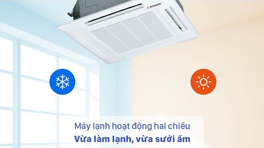 Sưởi ấm hiệu quả vào mùa đông và làm lạnh vượt trội cho mùa hè