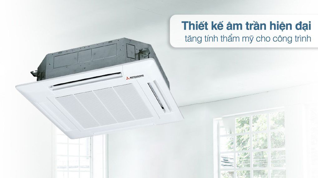 Mitsubishi FDT140CSV-S5/FDC140CSV-S5 âm trần được thiết kế tinh tế, sang trọng 