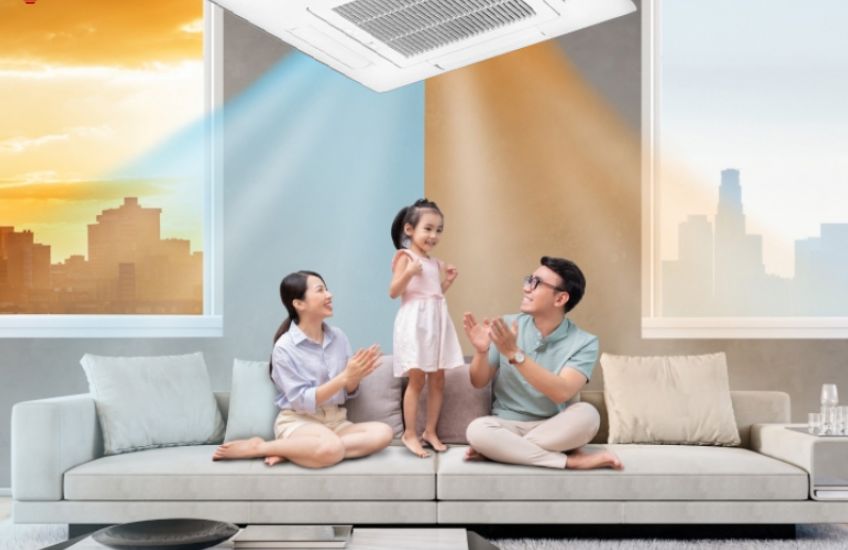 Đảo gió 3D Auto sẽ cung cấp luồng gió 3 chiều kết hợp với đảo gió tự động