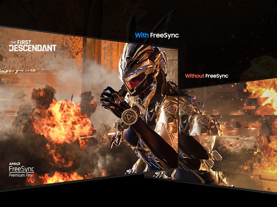 Công nghệ FreeSync Premium Pro được xây dựng trên công nghệ lõi AMD FreeSync giảm thiểu tình trạng giật lag