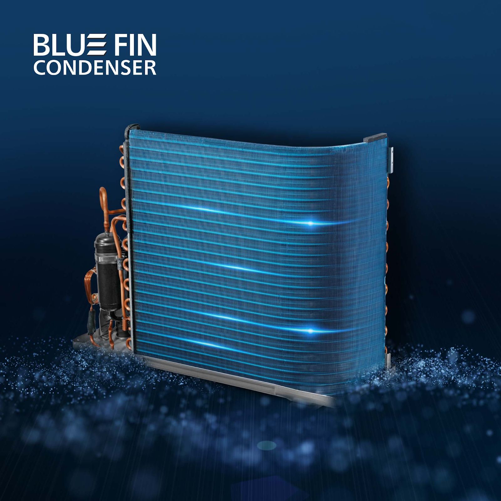 Dàn tản nhiệt phủ lớp Blue Fin chống ăn mòn