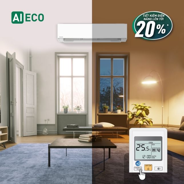 Chế độ ECO tích hợp Trí tuệ nhân tạo (A.I.)