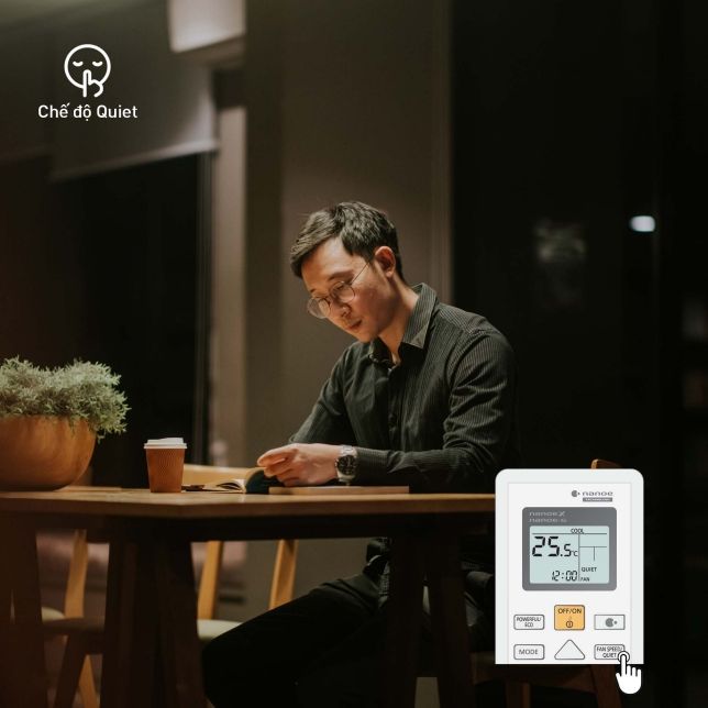 Mang lại không gian yên tĩnh với chế độ Quiet