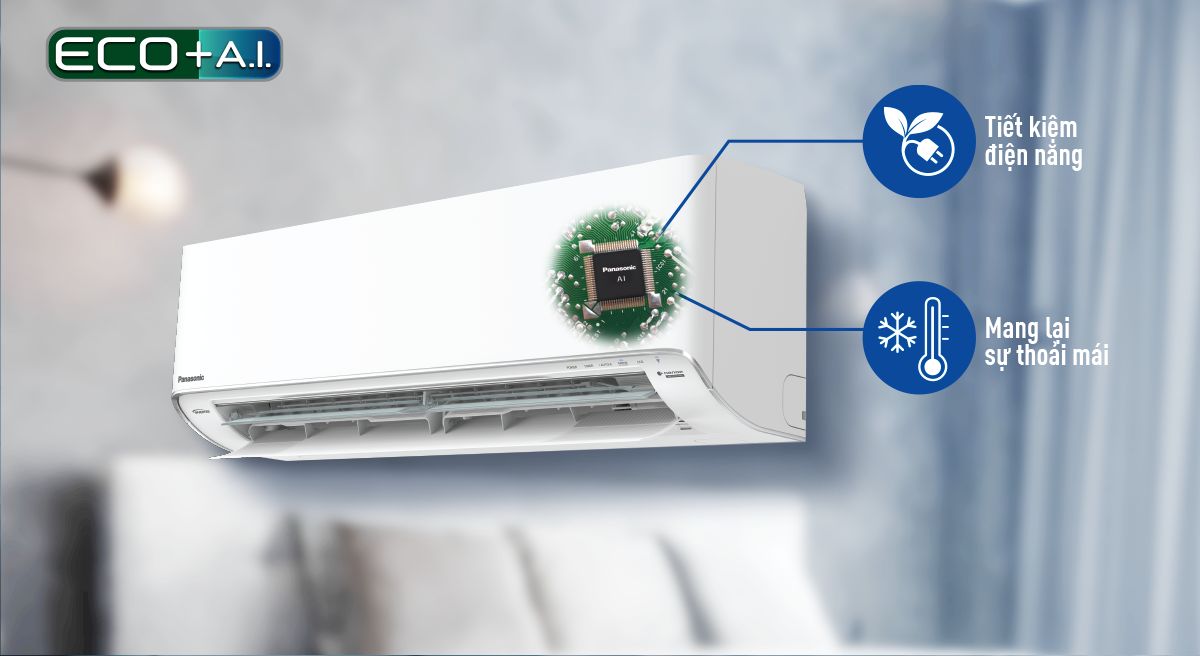 Công nghệ inverter kết hợp ECO tiết kiệm điện