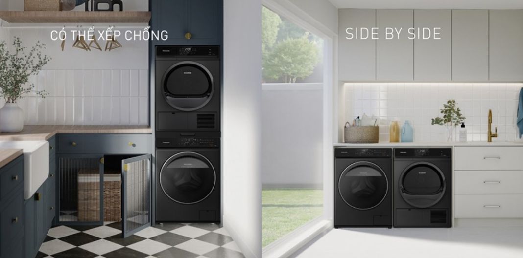 Máy sấy Panasonic tinh tế, sang trọng, hiện đại đem đến sự đẳng cấp cho không gian lắp đặt