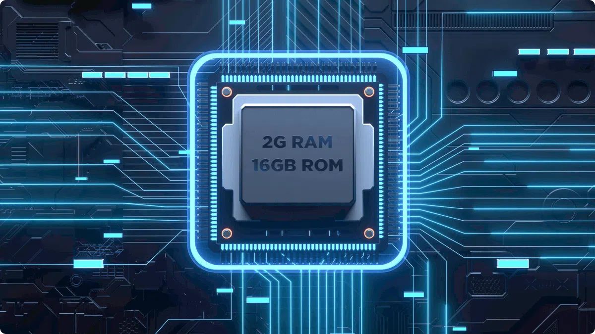 Bộ nhớ được nâng cấp tận 16G ROM + 2G RAM