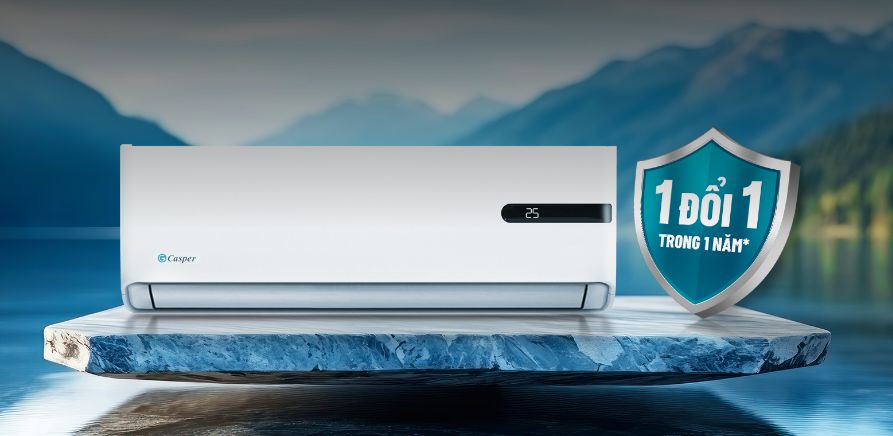 Giới thiệu chung về điều hòa Casper GC-12IB36 12000BTU 1 chiều inverter