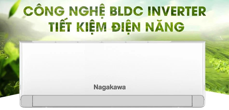 Nagakawa tiên phong trên lĩnh vực tiết kiệm điện năng hiệu quả với công nghệ inverter