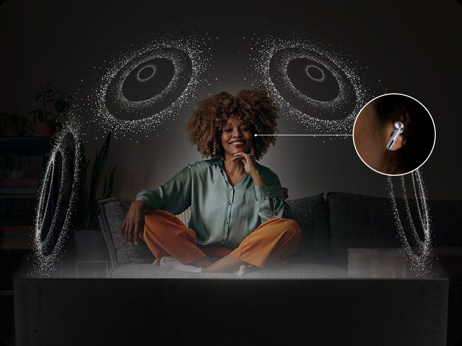 Chế độ âm thanh 360 cùng Galaxy Buds mang đến trải nghiệm nghe sống động vượt trội