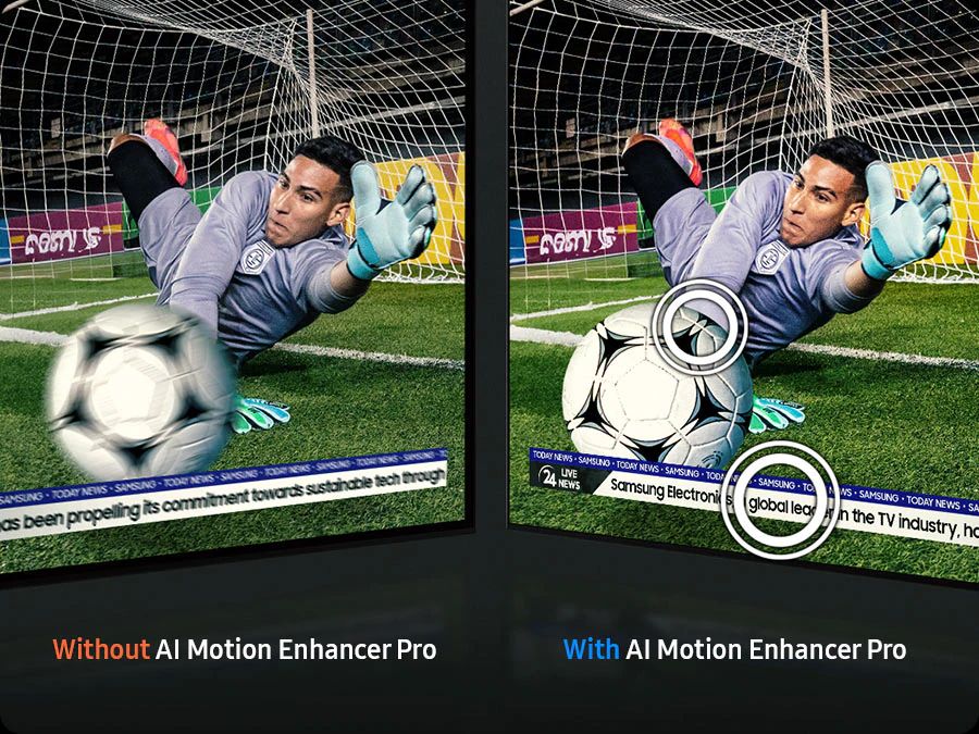 Công nghệ AI Motion Enhancer Pro sử dụng AI tinh chỉnh chuyển động mượt mà và sắc nét