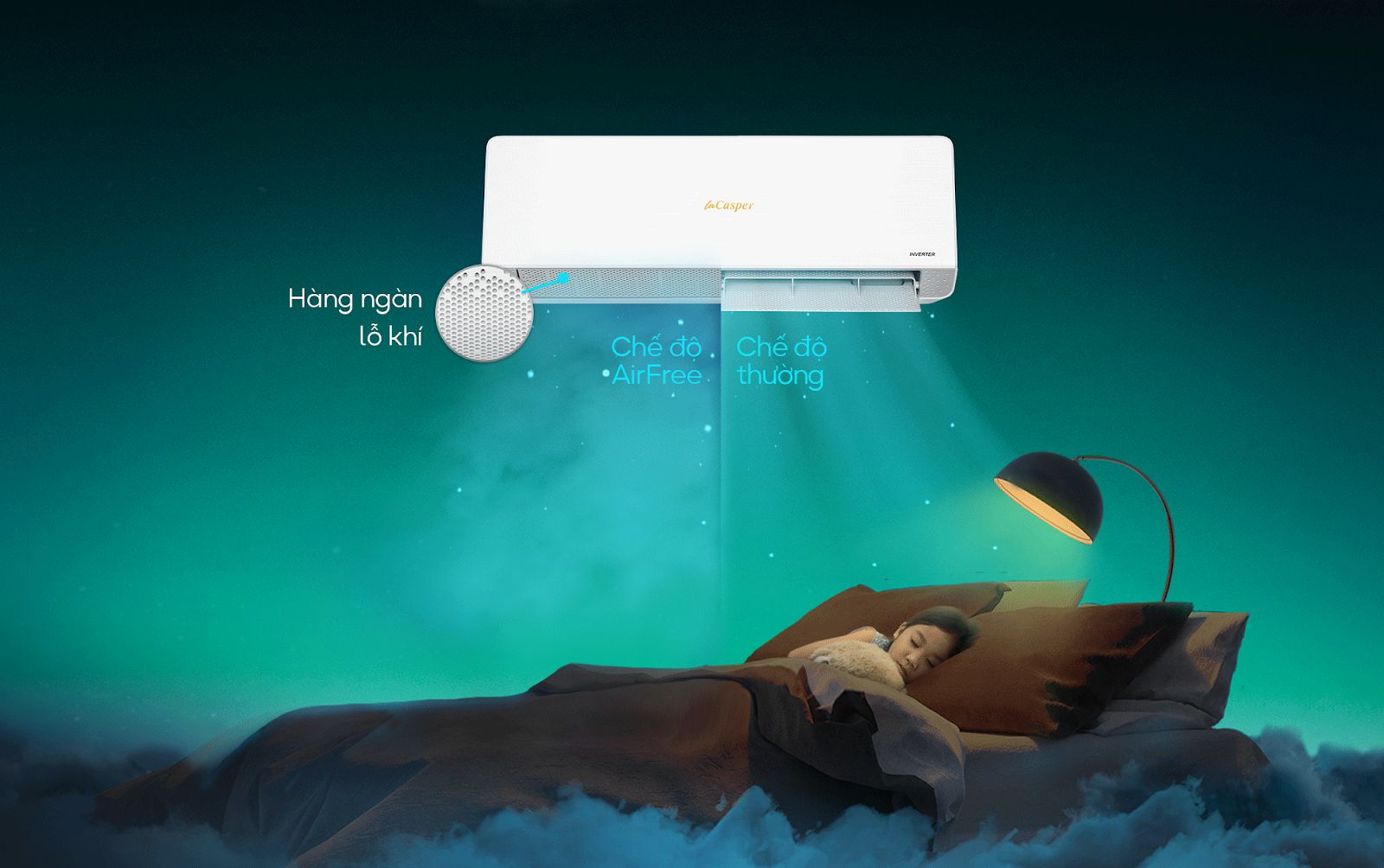 Làm mát dịu êm với công nghệ khí mềm SilkAir