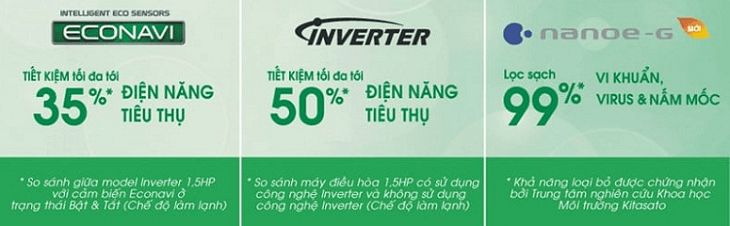 ECONAVI hỗ trợ kiểm soát nhiệt độ, sóng nhiệt độ trong không gian phòng