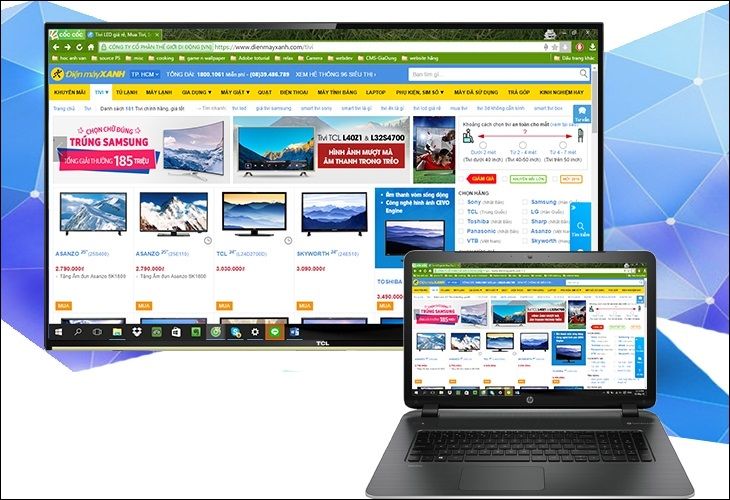 Kết nối máy tính với tivi bằng Wifi Display