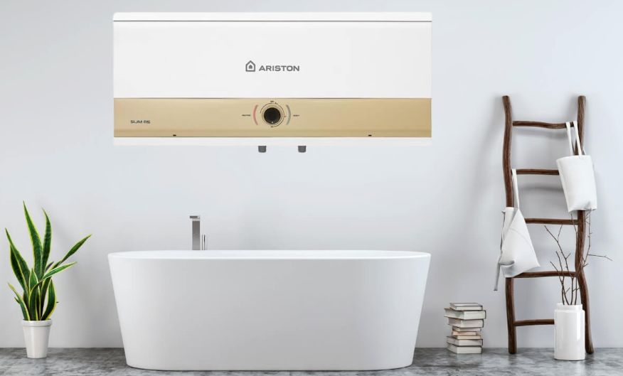 Ariston SLIM3 30 RS MT 3KW VN sở hữu thiết kế độc đáo, đem đến sự tươi mới và hiện đại
