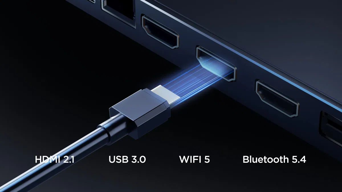 Cổng HDMI 2.1 mang đến phản hồi cực nhanh