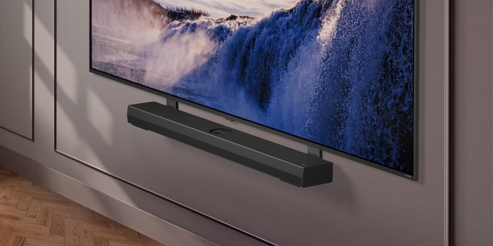 LG 86QNED81ASA đã trang bị giá đỡ Synergy chuyên biệt