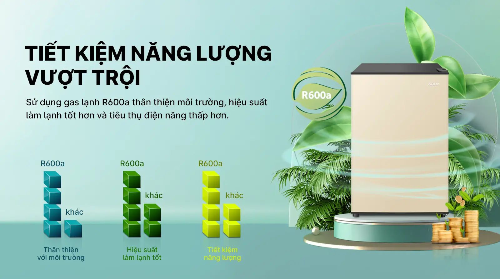 Tiết kiệm năng lượng vượt trội