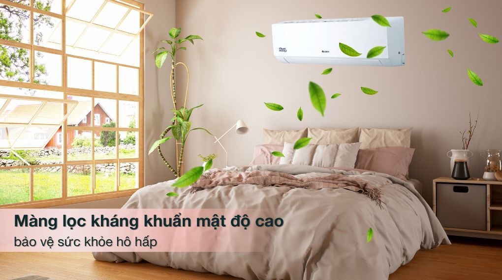 Gree BD18CI lọc khí hiện đại - Bảo vệ sức khỏe