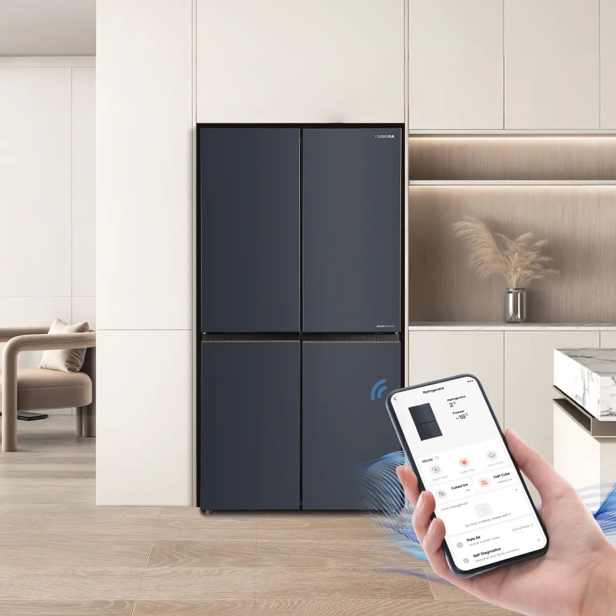 Điều khiển kết nối từ xa qua ứng dụng TSmartLife