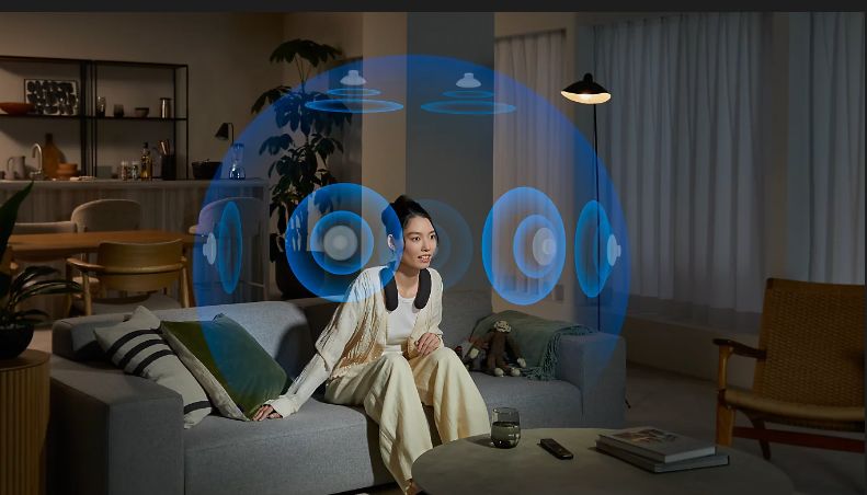Công nghệ 360 Spatial Sound Mapping tạo ra những chiếc loa ảo hỗ trợ các loa vật lý