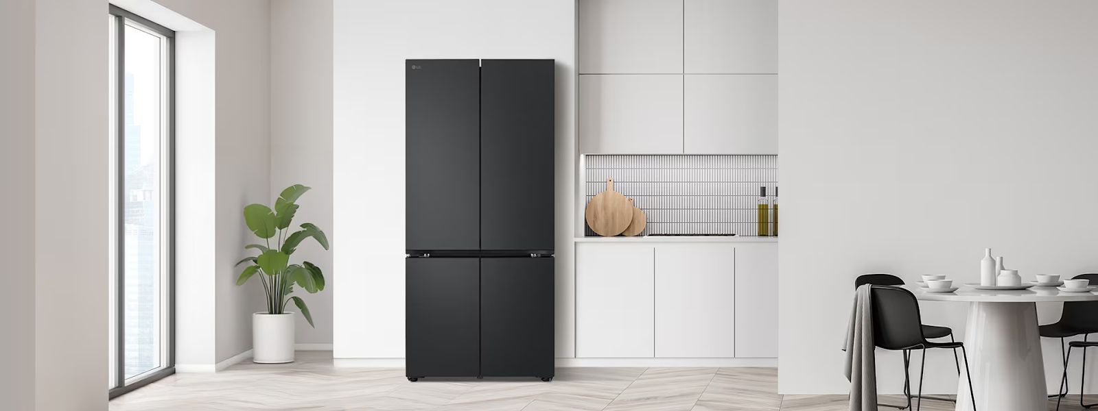 Tủ lạnh LG LFB58BLMA sở hữu kiểu dáng hiện đại