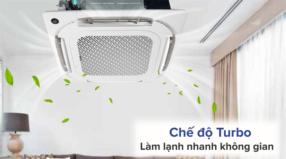 Máy còn được tích hợp chế độ Turbo làm lạnh nhanh chóng 
