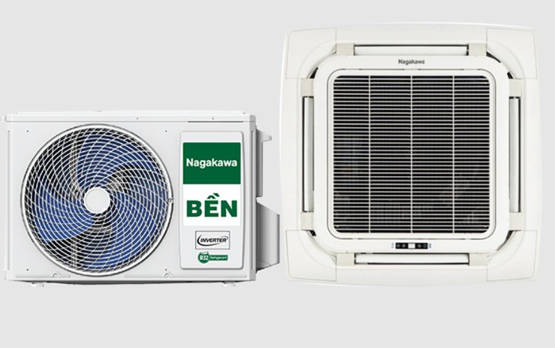 Tổng quan về điều hòa âm trần Nagakawa NT-C43R1T55 43000BTU 1 chiều