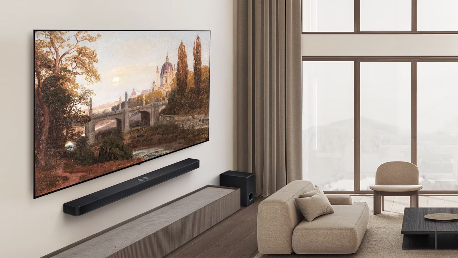 Thiết kế tivi LG 48B5PSA hiện đại, sang trọng 