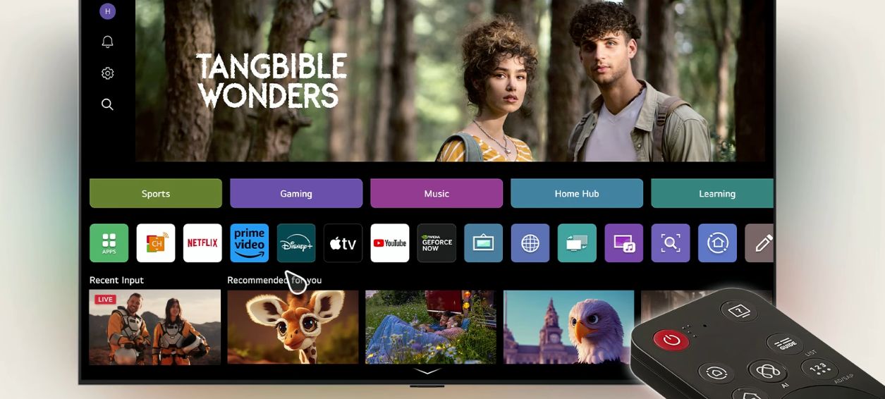 Mang đến trải nghiệm trọn vẹn với AI Magic Remote và nút AI chuyên biệt