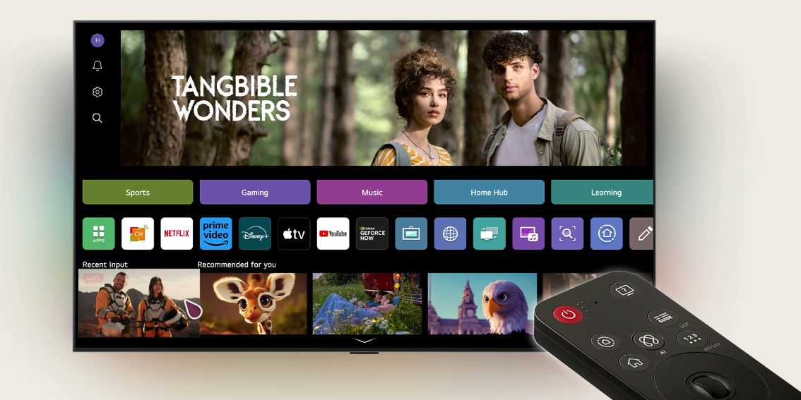 Điều khiển tivi dễ dàng với AI Magic Remote