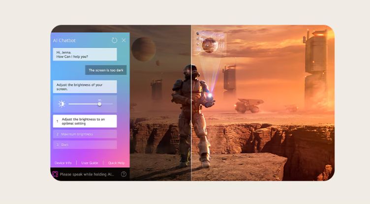 AI Chatbot được tương tác thông qua điều khiển AI Magic