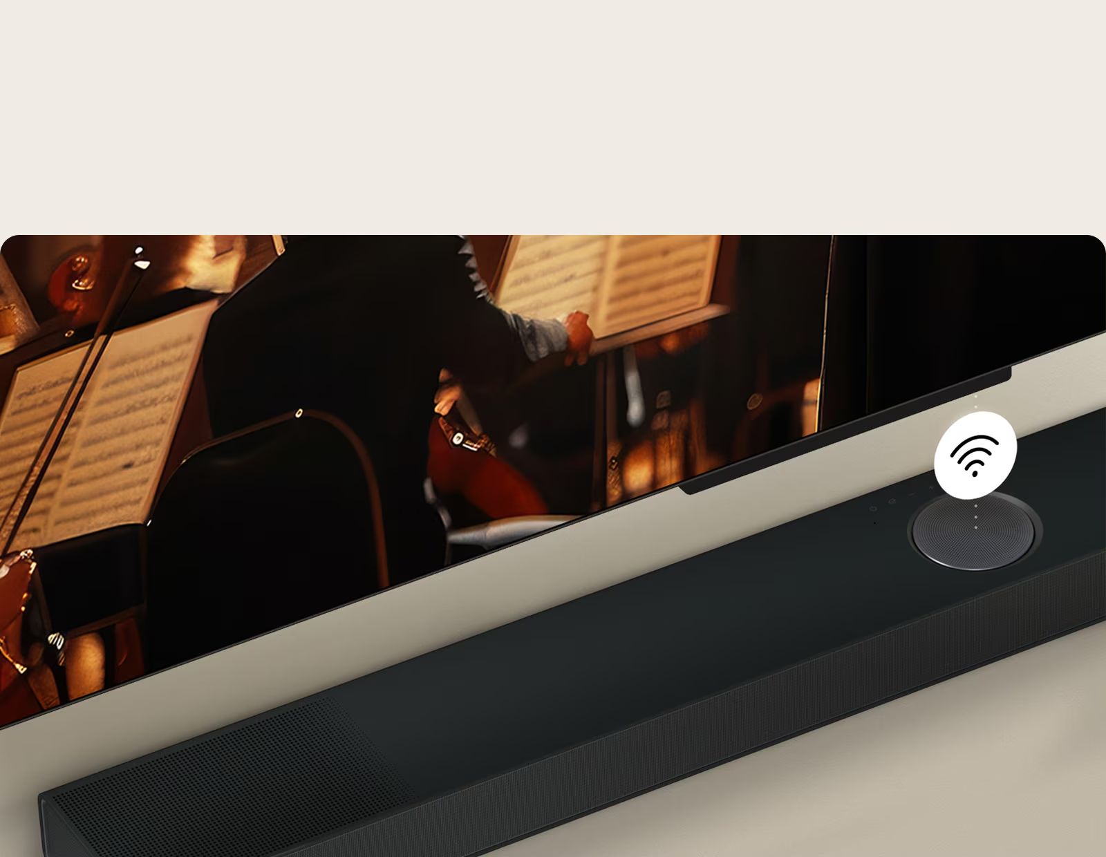 WOWCAST cho phép bạn kết nối tivi với soundbar mà không phải sử dụng tới dây