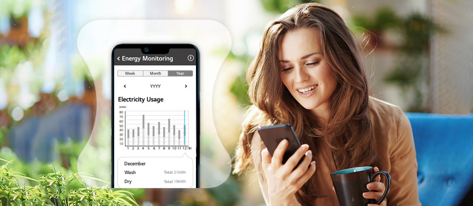Máy giặt tích hợp ứng dụng LG ThinQ