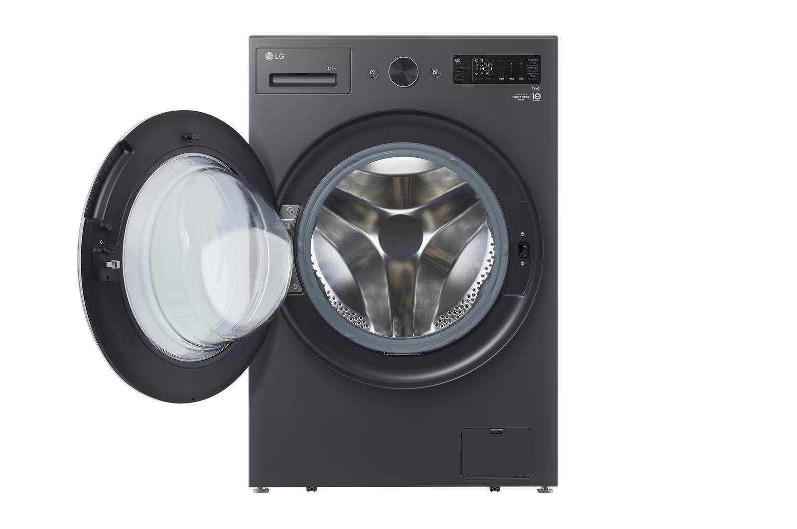 ỏ máy được làm bằng chất liệu kim loại sơn tĩnh điện có độ bền cao, nắp máy sử dụng kính cường lực