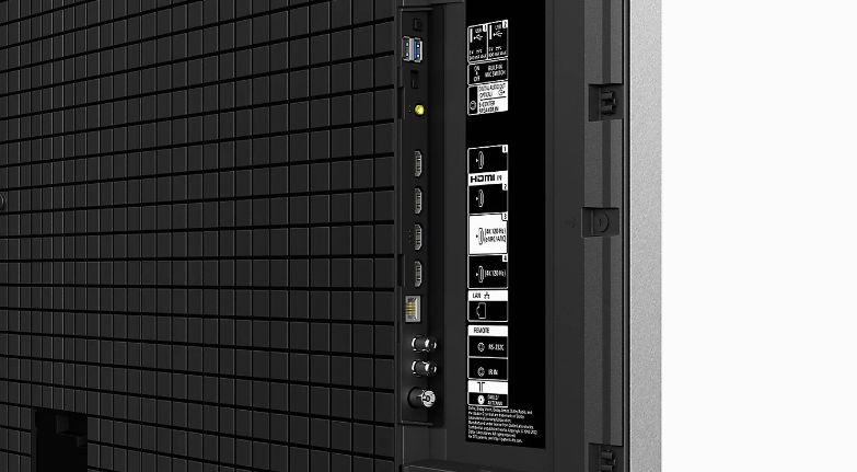 Cổng HDMI với chấm xúc giác trên cổng ARC/ACS giúp kết nối dễ dàng hơn