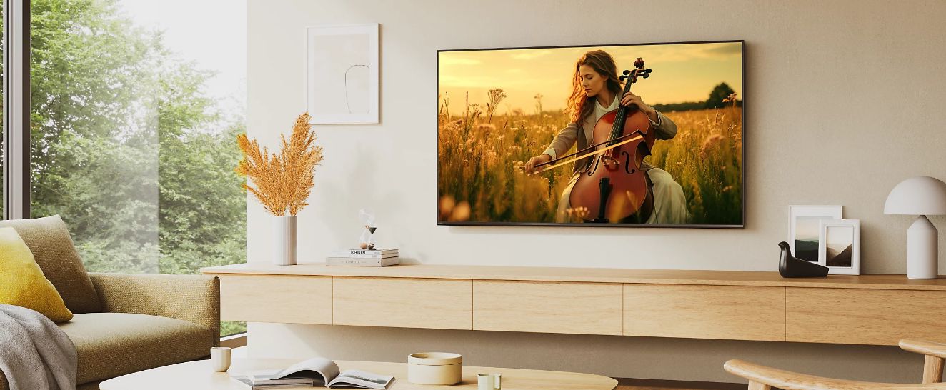 Sony K-75XR50 gây ấn tượng với kiểu dáng phẳng cùng đường viền mỏng 